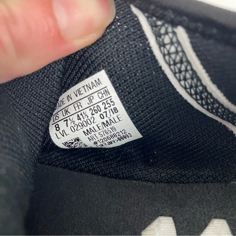 Adidas Ultraboost Black & White Language NMD R1 
